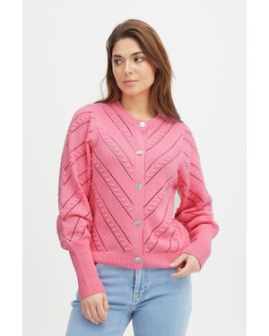 Pulz PZAMY Cardigan - Pink