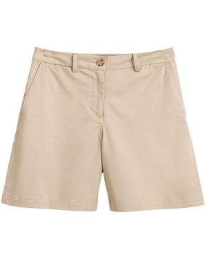 GANT 4020119 Chinoshorts mittelschwerem Twill mit Komfortstretch - Natur