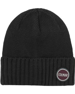 Colmar Beanie UNISEX HAT mit breitem Umschlag - Schwarz