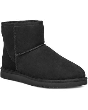 UGG Classic Mini Schlupfboots, Schlupfstiefel, Winterstiefel, Boots Mit Foam-Fußbett - Schwarz