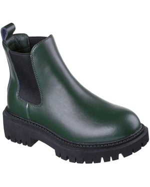 Skechers Modern Rugged-The Voyager Chelseaboots Stiefelette Mit Memory Foam - Grün