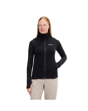 Berghaus Fleeceweste PRISM PT IA FL VEST AF aus Polartec® Classic-Fleece - Schwarz