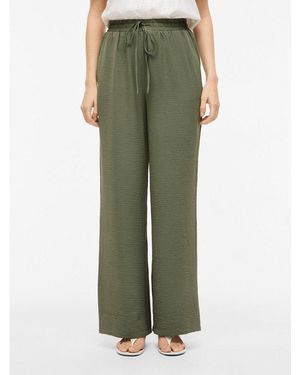 Vila Schlupfhose Vijosa Hw Wide Pants - Grün