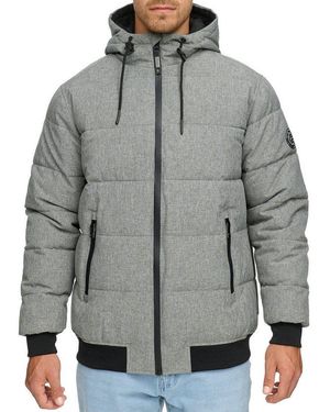 INDICODE Bomberjacke Ingabrio - Grau