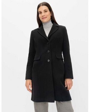 Fuchs & Schmitt Outdoorjacke Style Wollmantel Latina - Schwarz