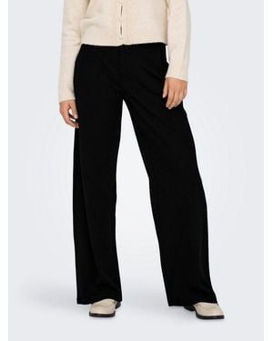 Jdy Anzughose Geggo Life Occasion Pant Jrs Noos Materialmix, Regular Fit - Schwarz