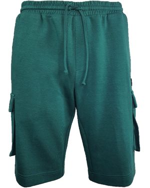 Authentic Klein Cargobermudas in Dunkelgrün, Marine und Anthrazit light