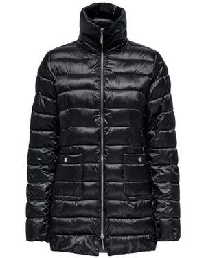 ONLY Steppmantel Onlvega Life Fitted Quilt Coat Cc Otw - Schwarz