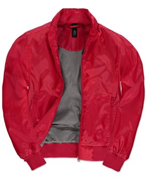 Bc Outdoorjacke Jacket Trooper / wasserabweisend (400 mm) - Rot