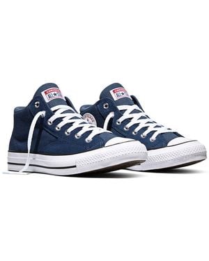 Converse Chuck Taylor All Star Malden Street Sneaker Für Alltag, Mit Leicht Profiliertem Laufsohlenprofil, Mit Schnürung - Blau