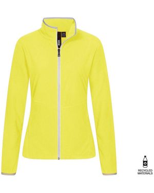 Linea Primero Strickfleecejacke LPO - Gelb