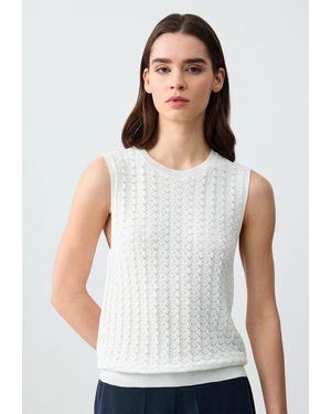 Jimmy Key Strickpullover - Weiß