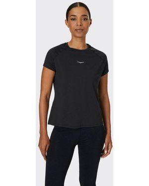 Venice Beach T-Shirt Shirt Oda Mit Kurzen Ärmeln, Aus Weichem Material, Angenehm Wärmend - Schwarz