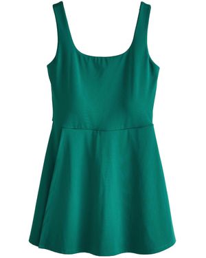 Next Active Tenniskleid mit eckigem Ausschnitt (1-tlg) - Grün
