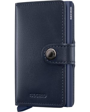 Secrid Geldbörse Miniwallet Original (1-tlg) - Blau