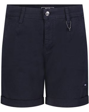 M·a·c Stretch-Jeans RICH CARGO SHORTY dark blue PPT 2380-01-0430 198R - Blau