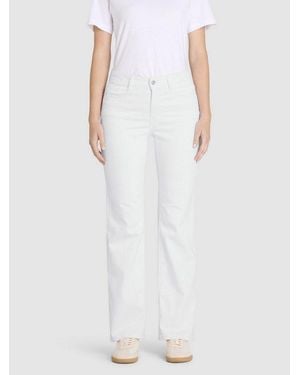 M·a·c Straight-Jeans Laura - Weiß