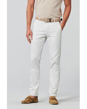 Meyer 5-Pocket-Jeans Roma 9-316-40 - Weiß