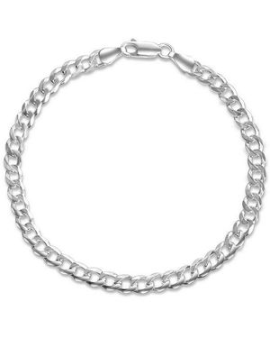 Firetti Armband Schmuck Geschenk Silber 925 Armschmuck Armkette Panzerkette, Made - Weiß