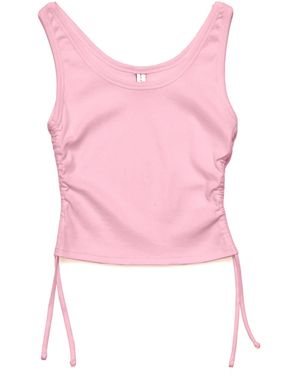 Mazine Crop-Top Cally - Pink