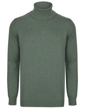 Felix Hardy Rollkragenpullover Rollkragenpullover - Grün
