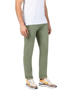 Timezone Chinohose SLIM JANNOTZ mit Stretch - Grün