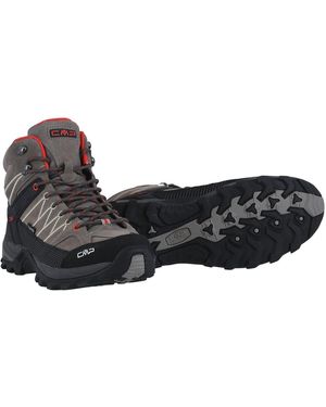 CMP Rigel Mid Trekking WP (wasserdicht) desertbeige/grau Wanderschuh - Schwarz