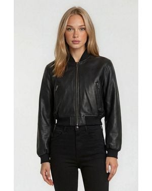 trueprodigy Bomberjacke Paola Bomberjacke Pilotenjacke Fliegerjacke - Schwarz