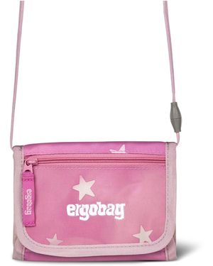ergobag Geldbörse Brustbeutel (Portemonnaie), Schlaufe zum Umhängen - Pink