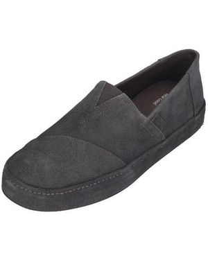 TOMS Alpargata Premium Espadrille Water Resistant Forged Iron - Grau