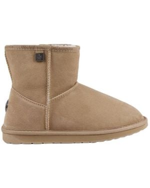 EMU Platinum Stinger Slim Mini (Schafsleder, Wildleder) Sandbraun Damen Winterstiefel