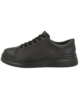 Camper Runner Up Damen Sneaker Turnschuhe, Sportschuhe, Freizeitschuhe, Halbschuhe, Schnürschuhe - Schwarz