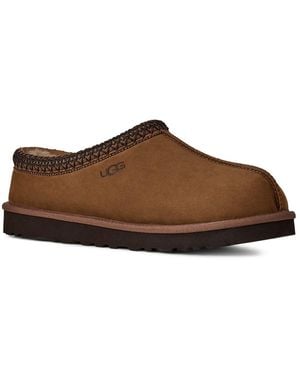 UGG Tasman Ii Hausschuh Mule, Sabot, Schlupfschuh Mit Textil-Einfass - Schwarz