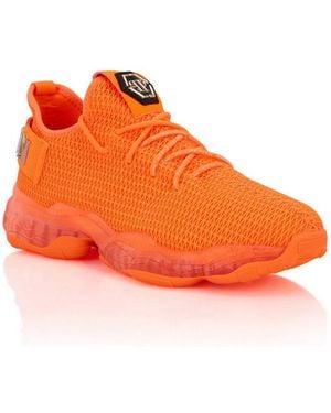 Philipp Plein Hock Sneaker - Orange