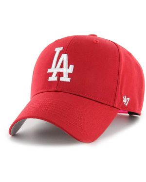 '47 ' Baseball ' Brand KIDS Cap MLB Los Angeles Dodgers Raised Basic '47 MVP (, Basecap) - Rot