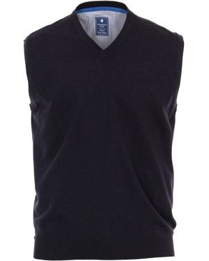 Redmond Strickpullover uni - Blau