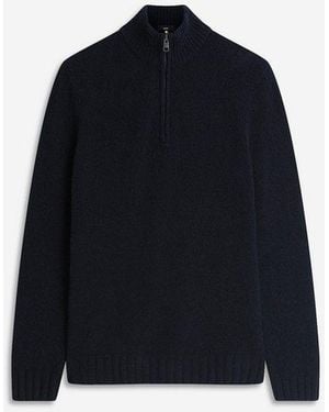 Cinque Strickpullover Ciluca Mit Rundhalsausschnitt, Regular Fit - Blau