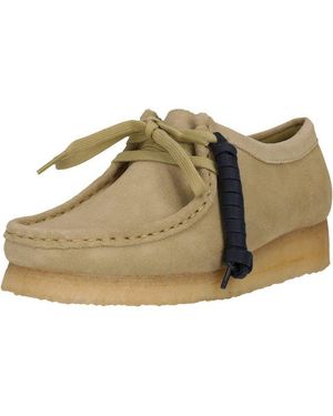 Clarks Wallabee Mokassin Mit Krepp-Laufsohle - Natur