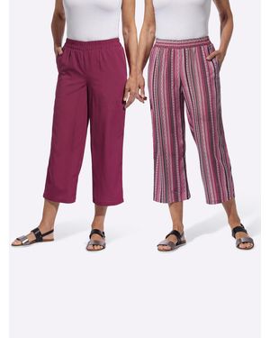 Sieh an! Shorts Culotte - Rot