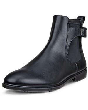 Ecco Dress Classic 15 Chelseaboots Schlupfboots, Stiefelette, Business-Boots Mit Stretcheinsätze - Blau