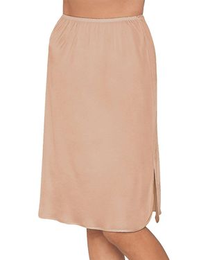 NINA VON C Unterrock Halbrock Länge 60 cm Elegance (Stück, 1-tlg) - Natur
