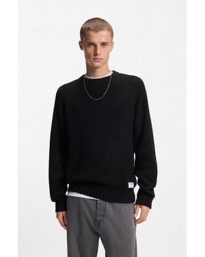 HUGO Strickpullover Sonnee - Schwarz