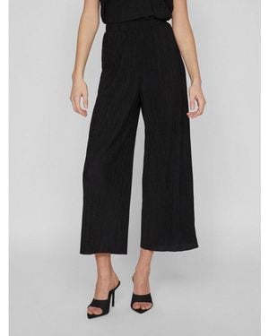 Vila Schlupfhose Viplisa Hw Culotte Pants - Schwarz