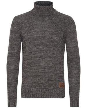 Solid Rollkragenpullover Sdphilaremo Strickpulli - Grau