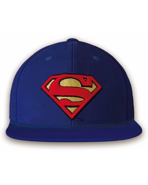 Logoshirt Baseball Cap DC Superman met stiksels - Blau