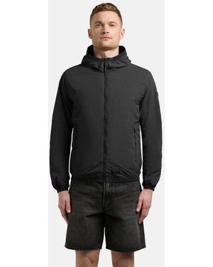 Khujo Funktionsjacke Derf Leichte Übergangsjacke Mit Kapuze - Schwarz