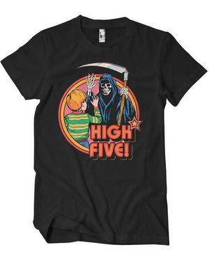 Steven Rhodes High Five T-Shirt - Schwarz