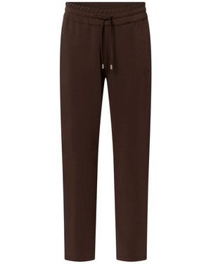 Joop! Schlupfhose Taldia Jopppants, Elatischer Bund, Schmal - Braun