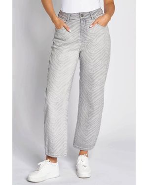 Zhrill Mom-Jeans ZHIZA - Grau