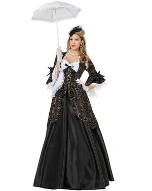 Metamorph Prinzessin-ü Barocke Gräfin Kostüm, Bezauberndes Kleid für edle - Mehrfarbig